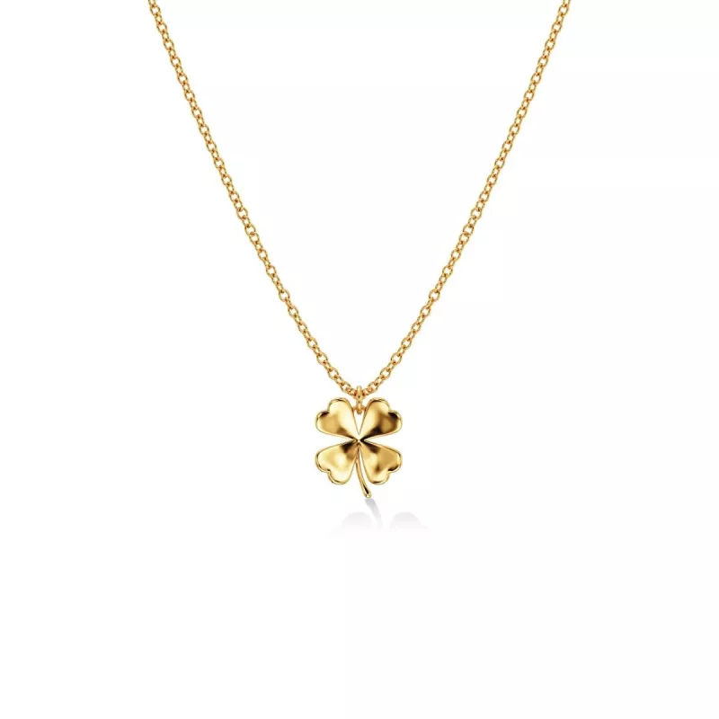 Edblad Lucky Necklace Gold 11*12mm 45-48cm 123768