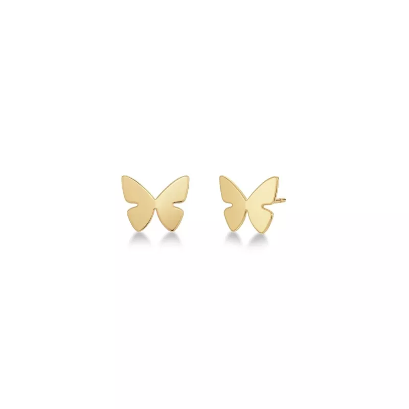 Edblad Papillon Studs Gold 8*7mm 120231