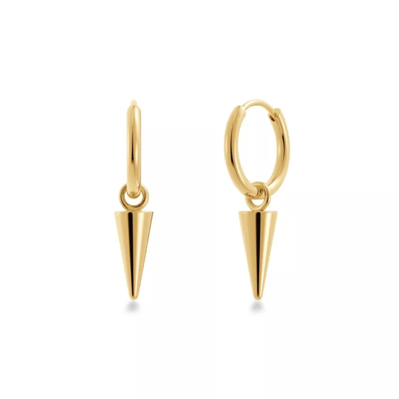 Edblad Peak Hoops Mini Gold 11mm 126248