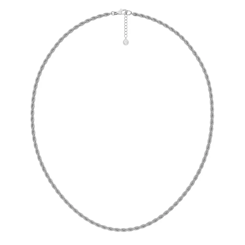 Edblad Rope Chain Necklace Steel 3mm 45-48cm 123507