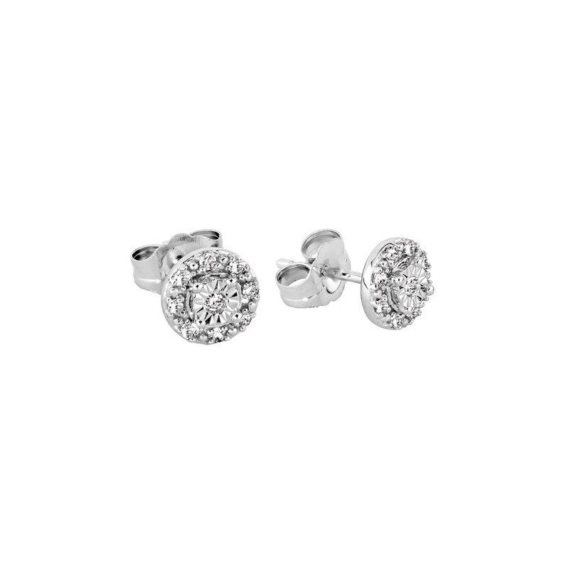 Brilliant Star - Diamanten Ohrringe EF-2461-DM-1