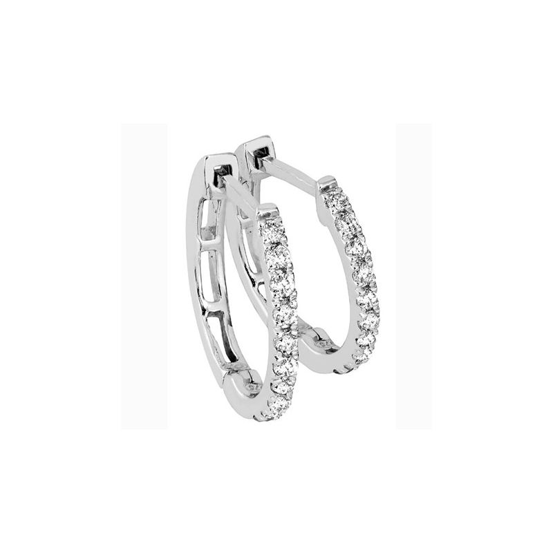 Brilliant Star - Diamanten Ohrringe EF-5422-1