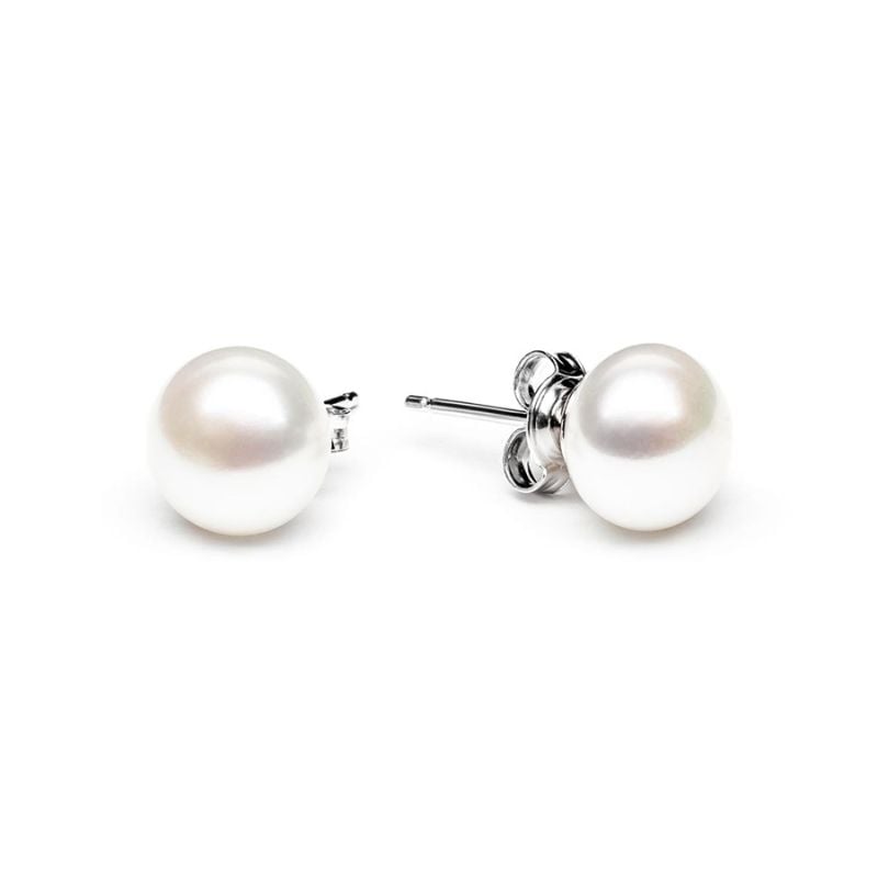 Gaura Pearls Ellen -helmikorvakorut 6 mm EFB06W-1
