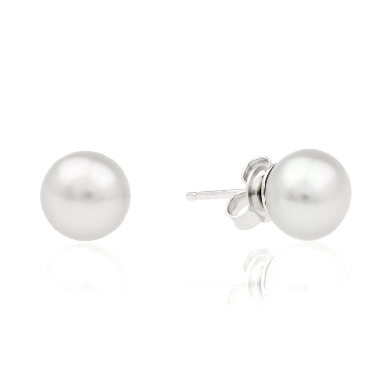 Gaura Pearls Ellen Ohrringe 10 mm EFB10W-1