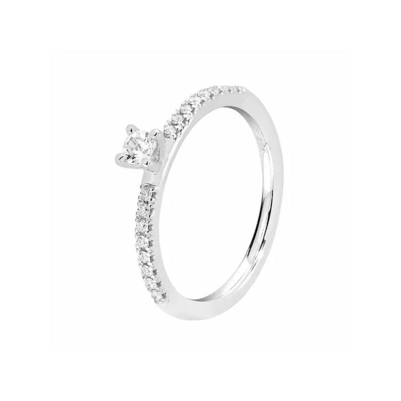 Brilliant Star Diamantring mit Topas ERG04487F
