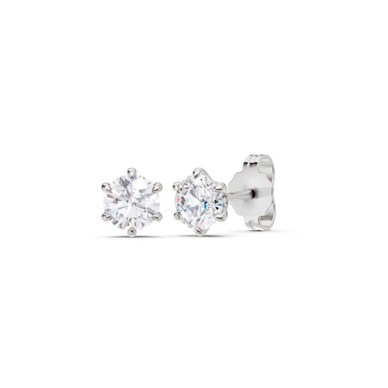 Brilliant Star Ohrringe, Labordiamanten ES11087 WG