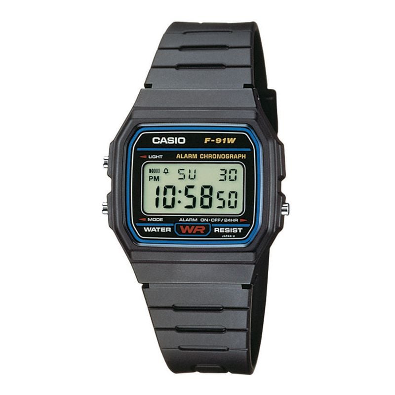 Casio -rannekello F-91W-1YEG-1
