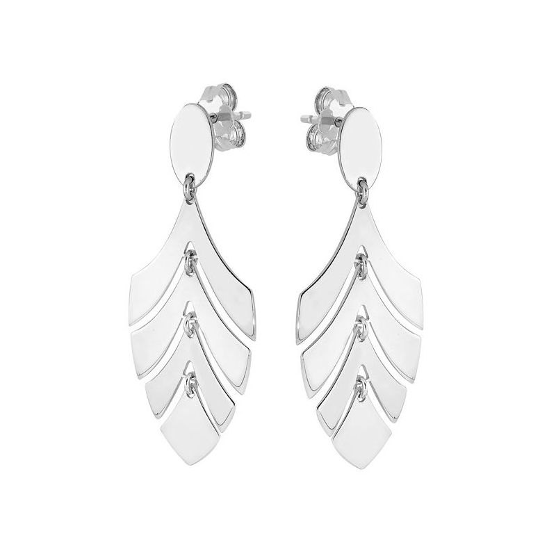 Silber Ohrringe F202502-RH-1