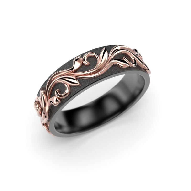 Festive Feeniks Nox 6 mm Ring FM60-PM