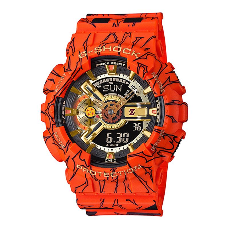 Casio G-Shock X Dragon Ball Z  Limited Edition -rannekello GA-110JDB-1A4ER-1