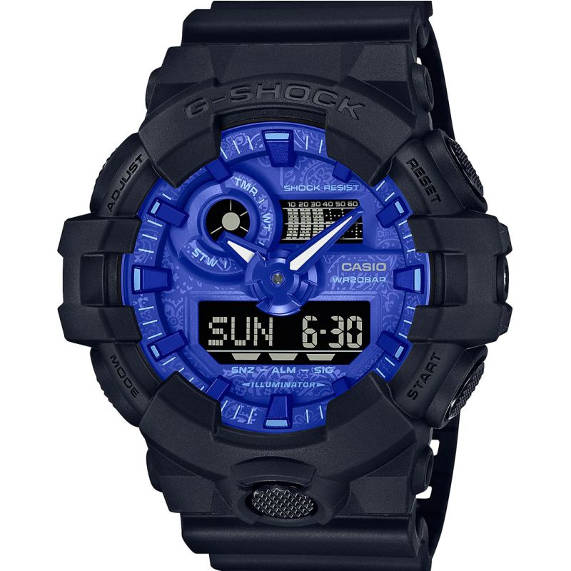 Casio Blue Paisley Limited Edition GA-700BP-1AER-1
