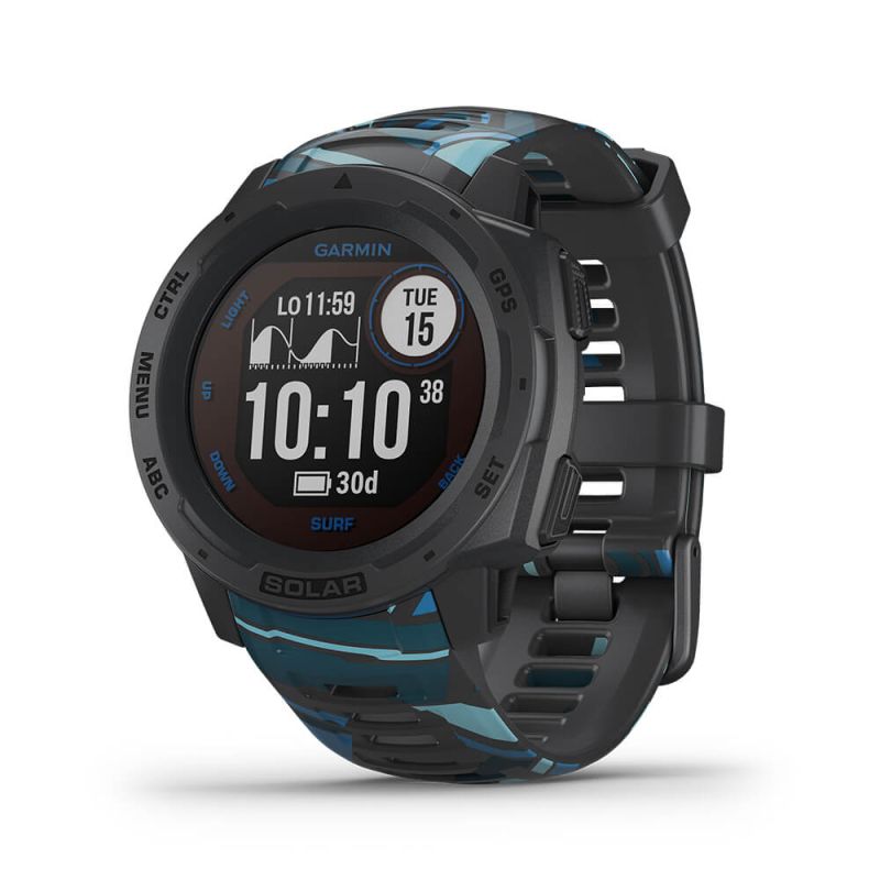 Garmin Instinct GPS Solar Surf Pipeline 010-02293-07-1