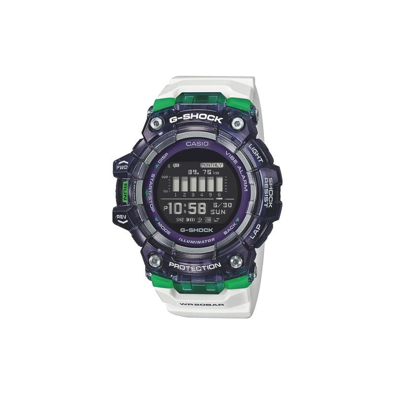 Casio G-Squad Step Tracker -rannekello GBD-100SM-1A7ER-1