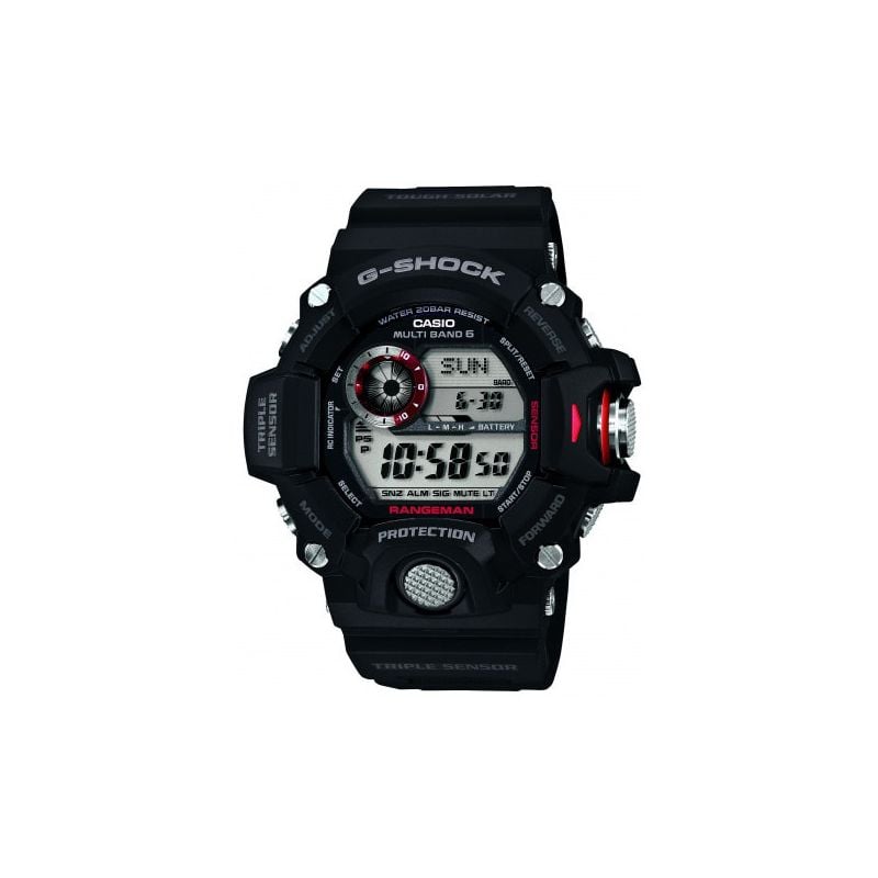 Casio G-Shock Rangeman Solar -rannekello GW-9400-1ER-1