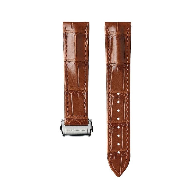 Hamilton Jazzmaster nahkaranneke 20 mm H600324120