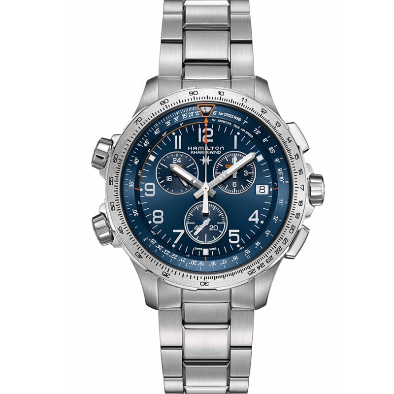 Hamilton Khaki Aviation X-Wind GMT Chrono Quartz H77922141-1