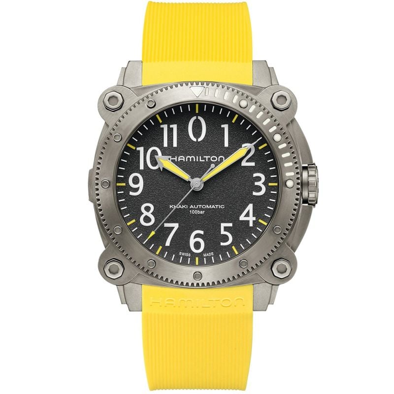 Hamilton Khaki Navy BeLOWZERO Auto Titanium H78535380-1
