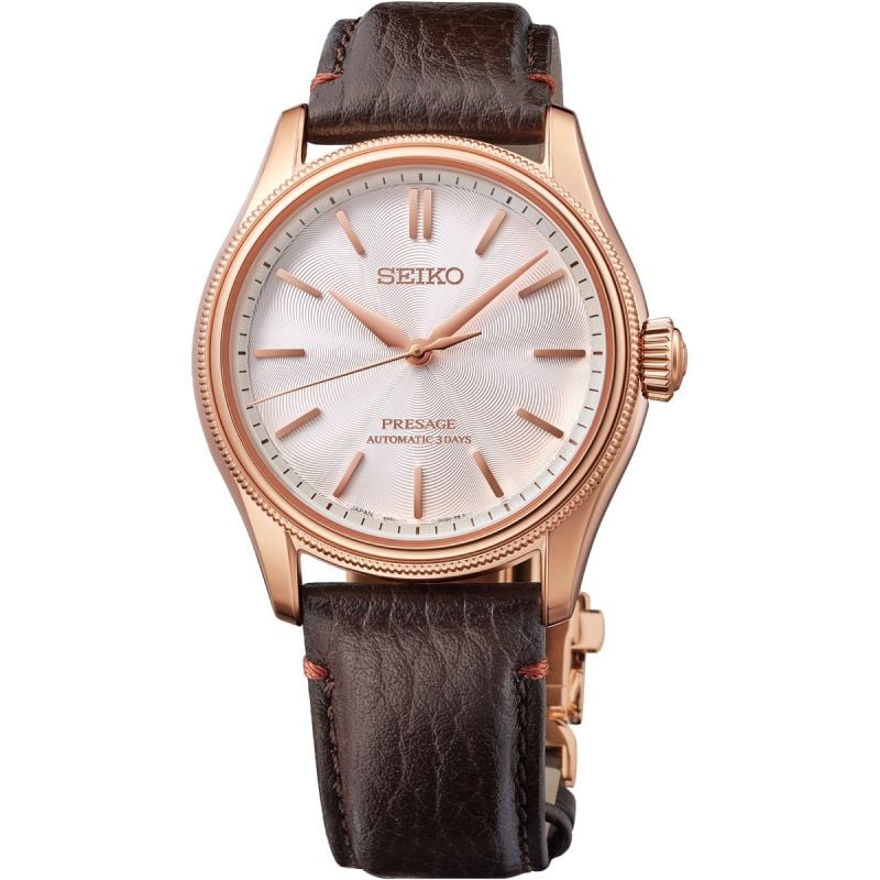 Seiko Presage Classic Series 38 mm “Tomioka Silk Promotion Organization”  Limited Edition HCC008J1