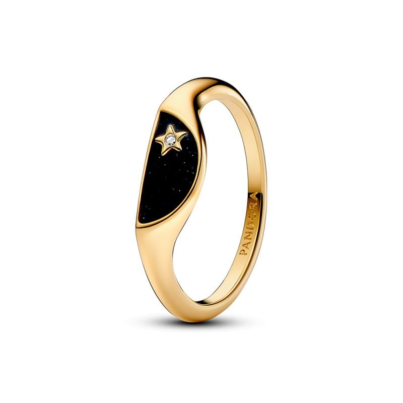 Pandora ME Halved Enamel Signet sormus 163325C01-1