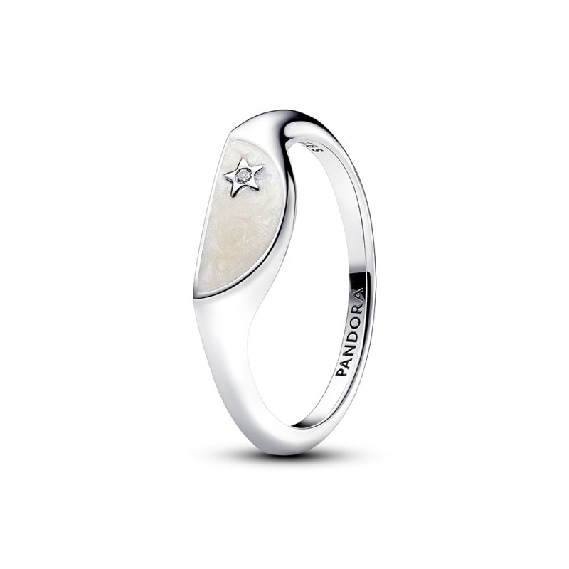 Pandora ME Halved Enamel Signet sormus 193325C01-1