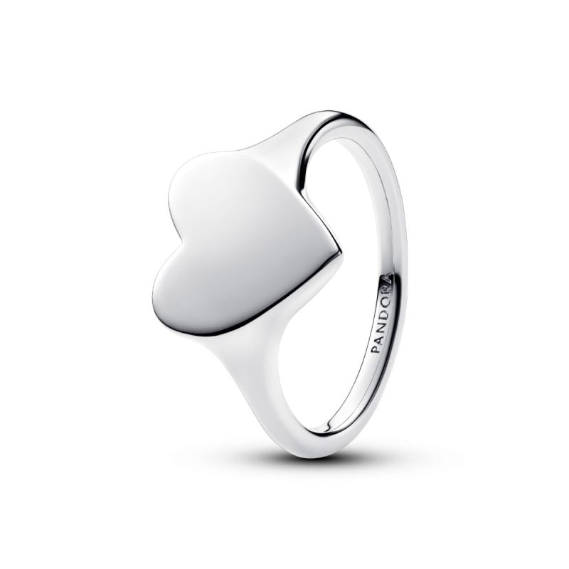 Pandora Non-stackable Engravable Heart Ring 193988C00