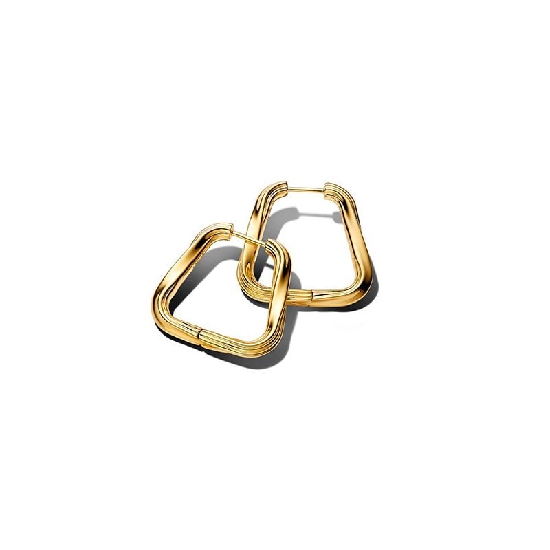 Pandora Twisted Large Triangle Hoops korvakorut 263876C00