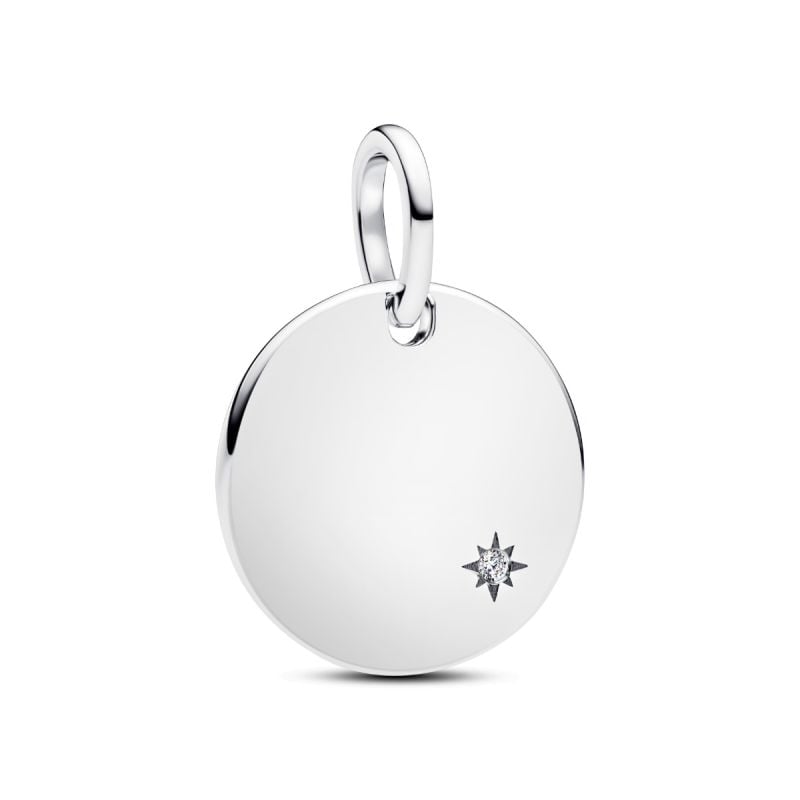 Pandora Engravable Lab-Grown Diamond Tag riipus 394012C01