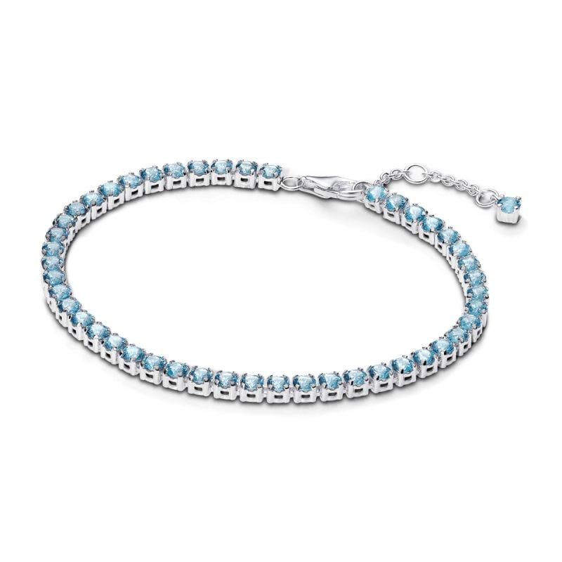 Pandora Sparkling Light Blue Bracelet 16 cm 591469C03-1