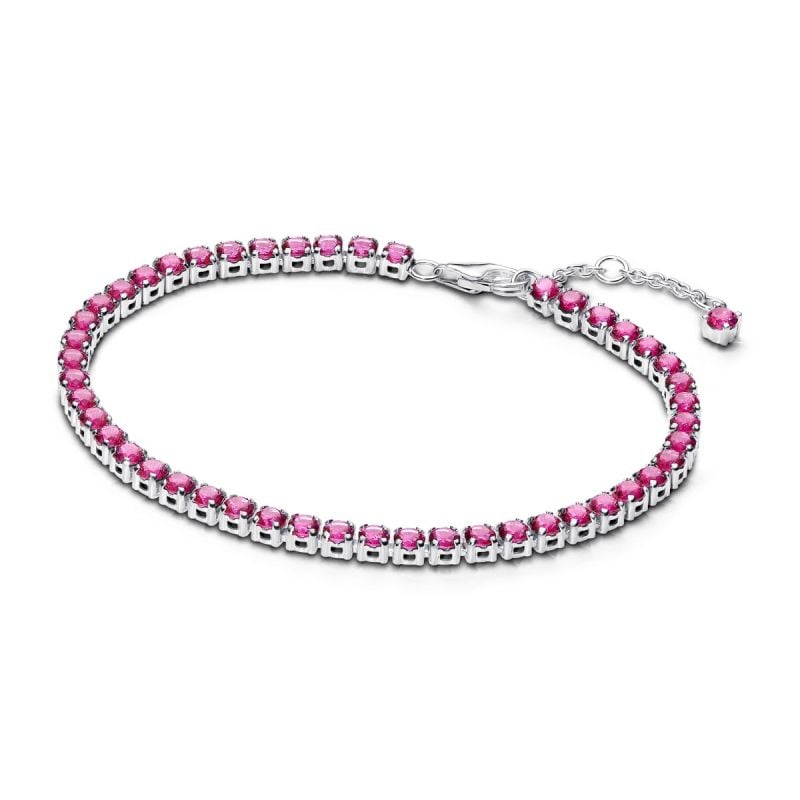 Pandora Sparkling Pink Tennis Bracelet 16 cm  591469C04-1