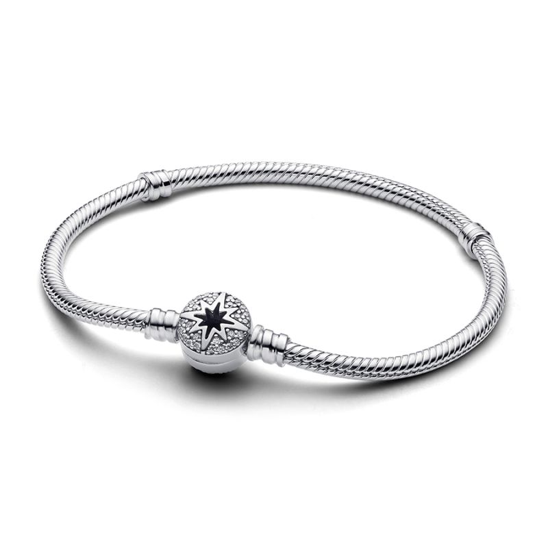 Pandora North Star Clasp Snake Chain rannekoru 21 cm 593584C01-1