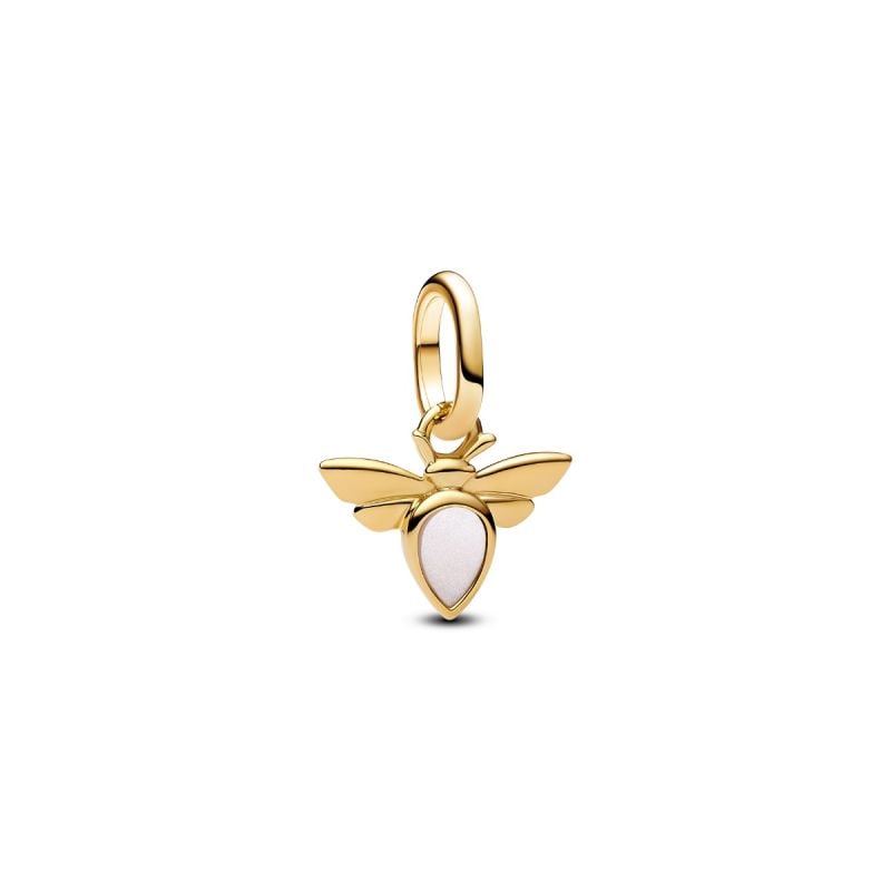Pandora ME White Bee Mini Dangle Charm hela 763826C01-1