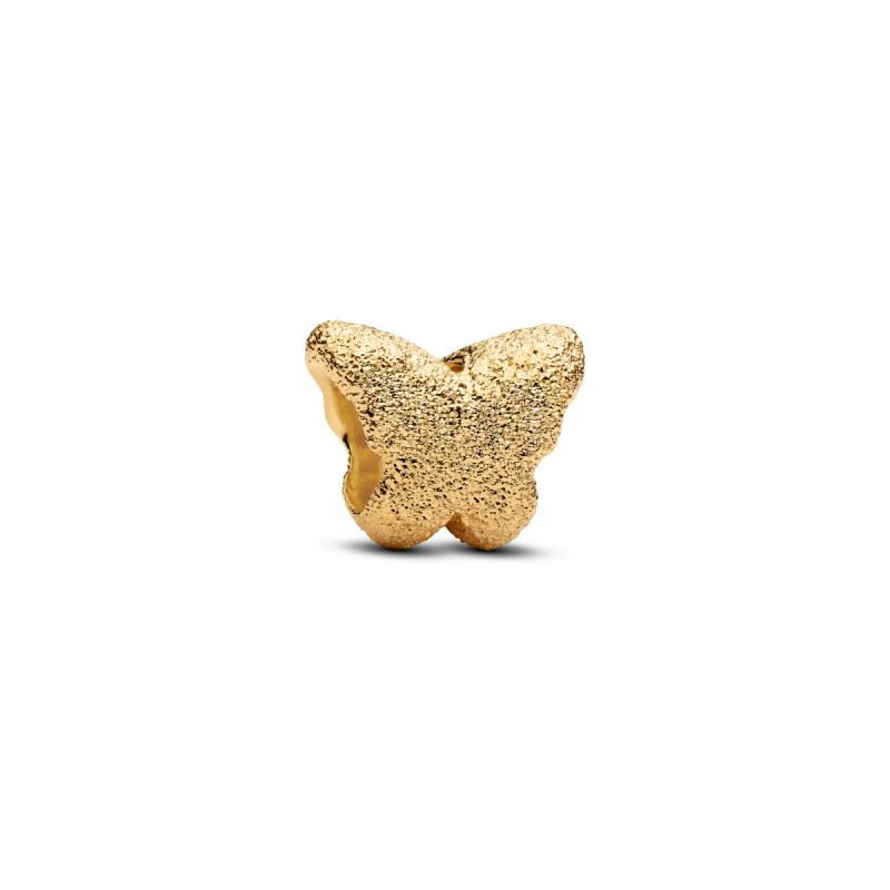 Pandora Textured Butterfly Mini hela 764046C00