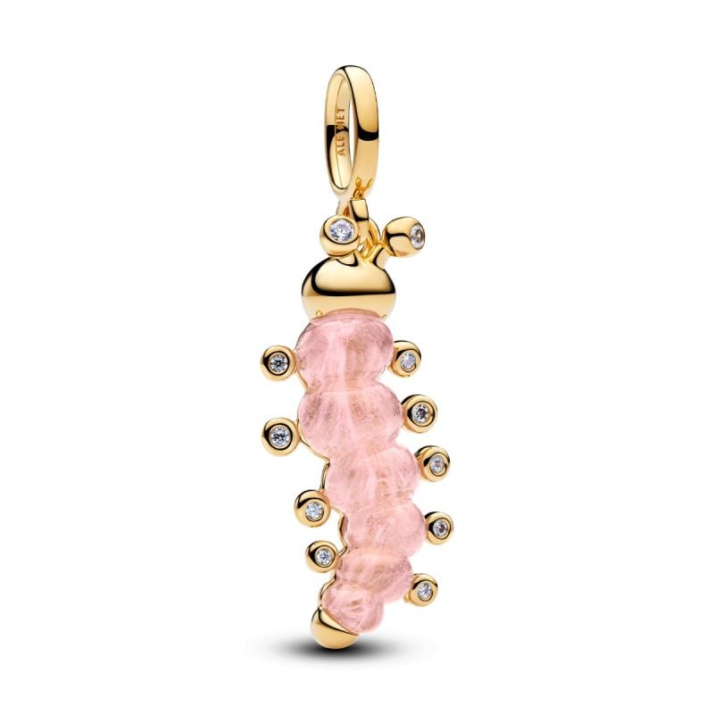 Pandora Pink Caterpillar Charme 764489C01