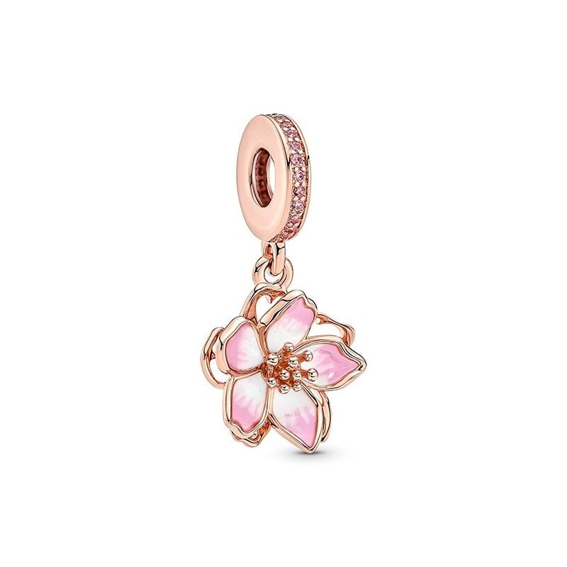 Pandora Cherry Blossom Dangle Charme 780667C01