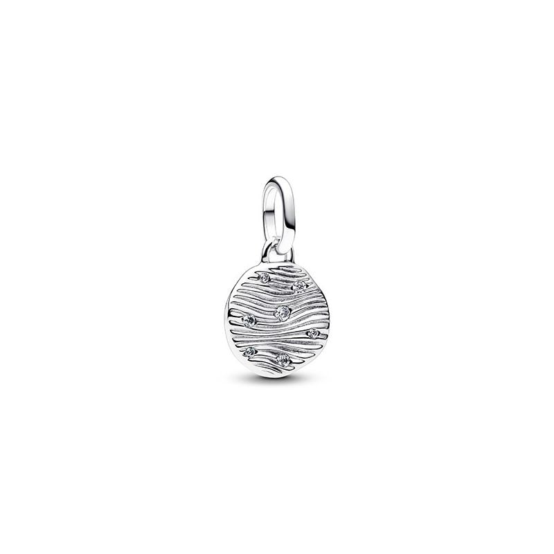 Pandora Engravable Mini Medallion Charm hela 793860C01-1