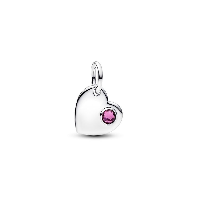 Pandora Engravable February Heart Dangle Charme 794295C02