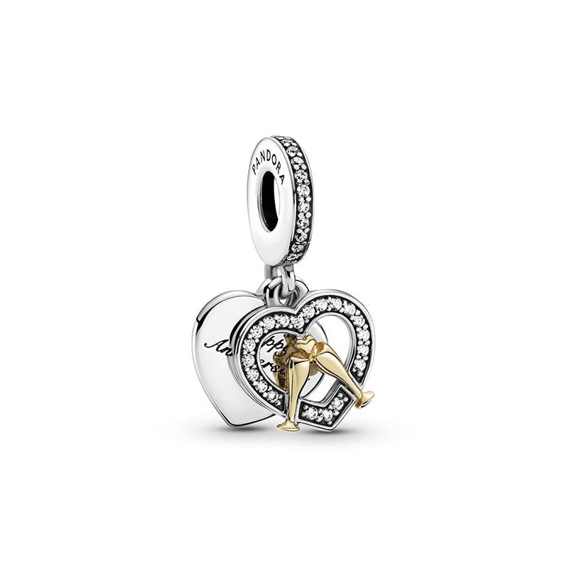 Pandora Two-tone Happy Anniversary hela 799322C01