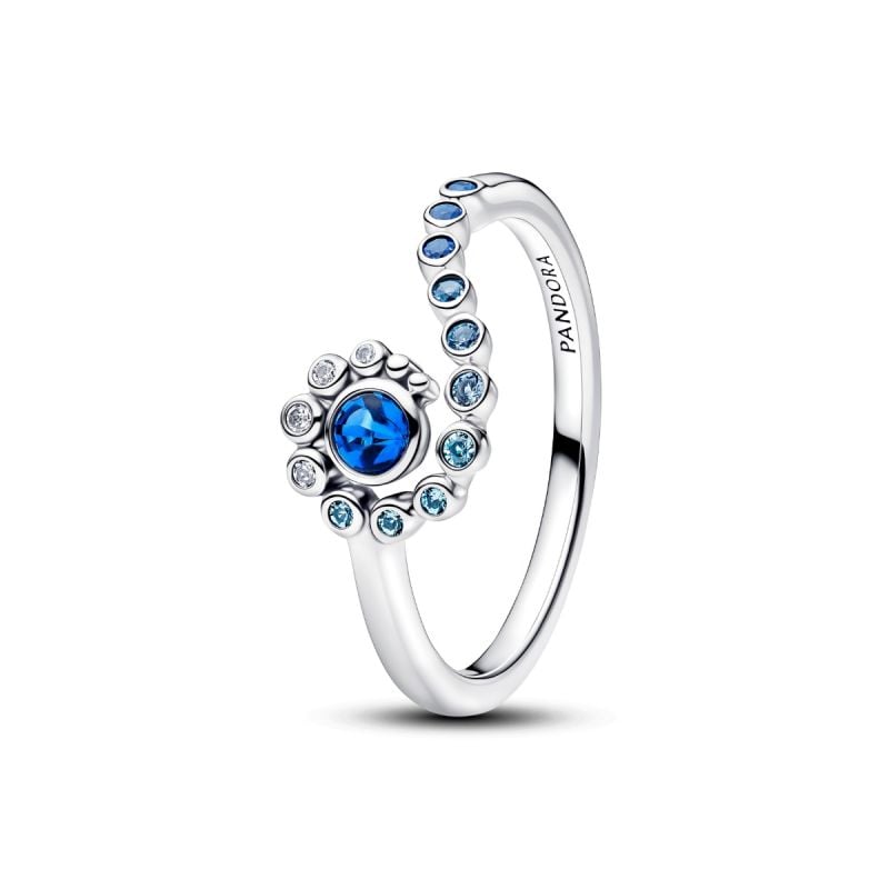 Pandora Disney Sterling Silver Moana Wave Ring 194641C01