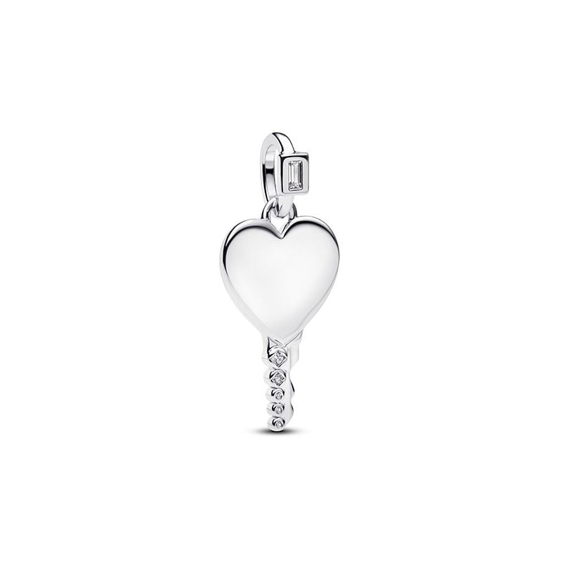 Pandora Engravable Heart Key hela 394353C01