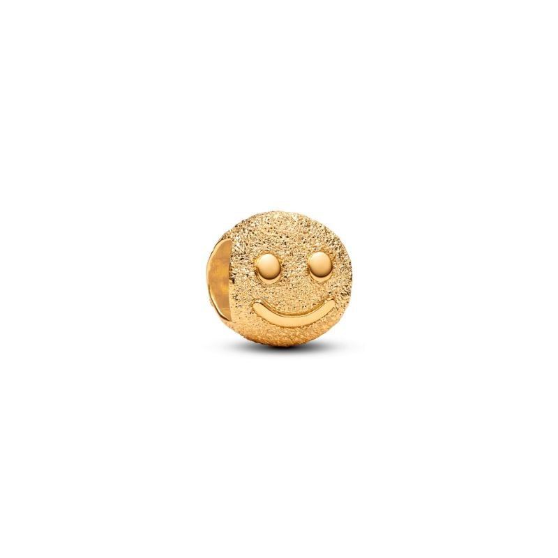 Pandora Textured Happy Face Mini Charm hela 764526C00