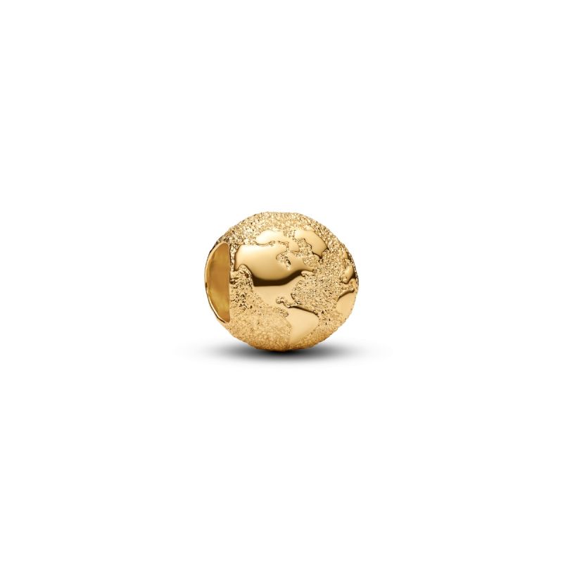 Pandora Textured Globe Mini Charm hela 764529C00