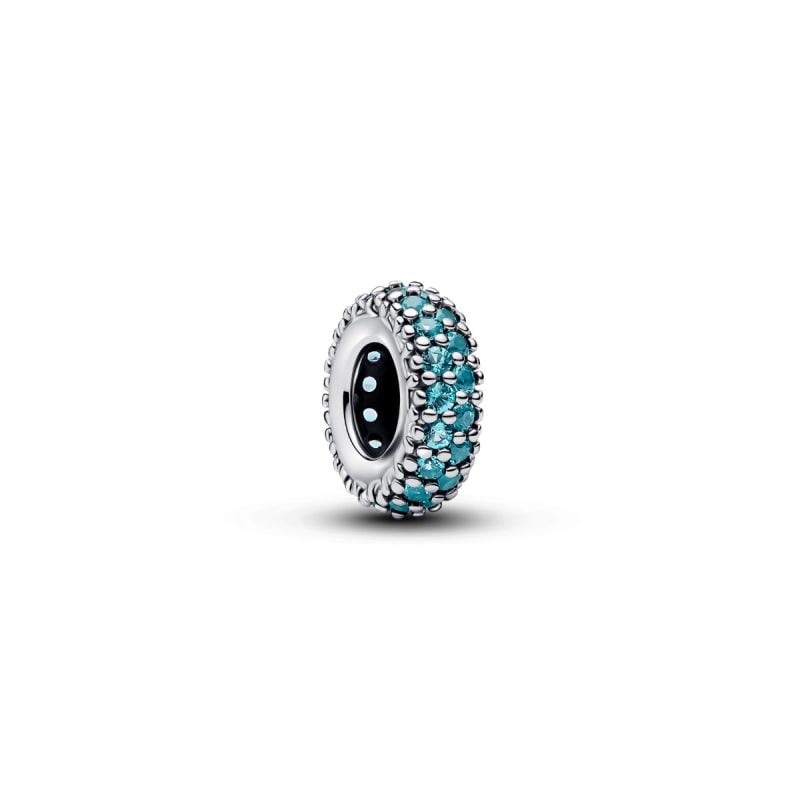 Pandora Ice Blue Stone Spacer Charme 791359C01