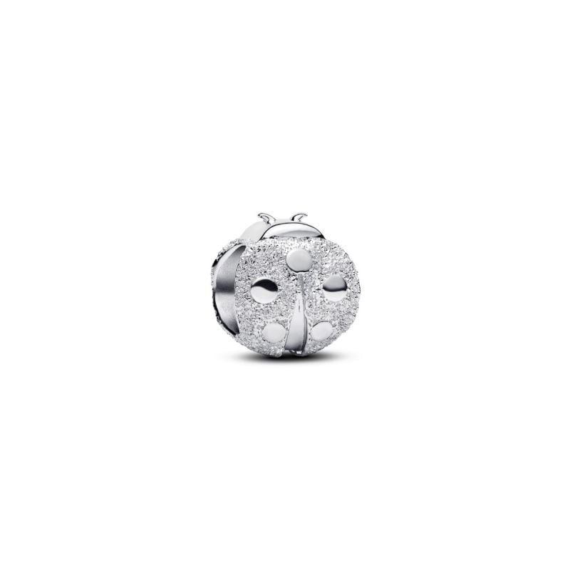 Pandora Textured Ladybird Mini Charme 794527C00