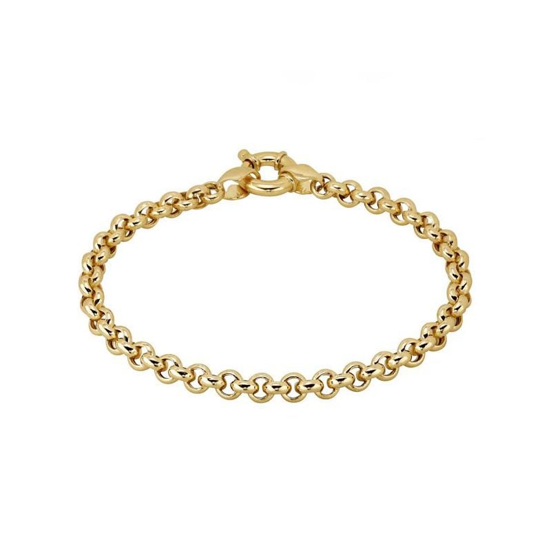 Gold Kette HVR 6/1072 YG 19 cm-1