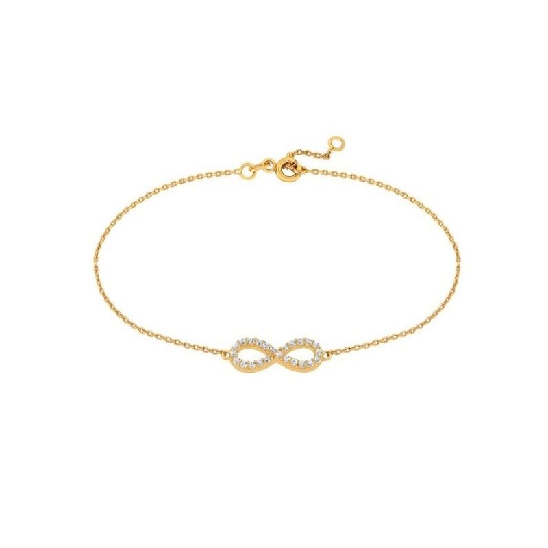 Goldarmband, Infinity 9K MB0005-01-1