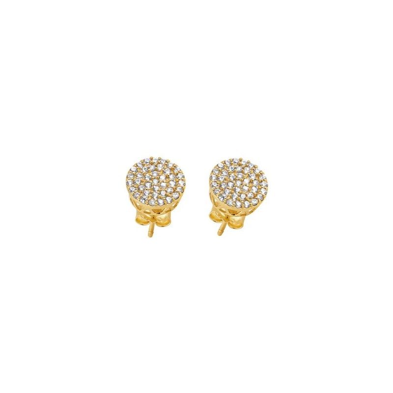 Kultaiset korvakorut 7 mm 9K JE17196-CZ-1