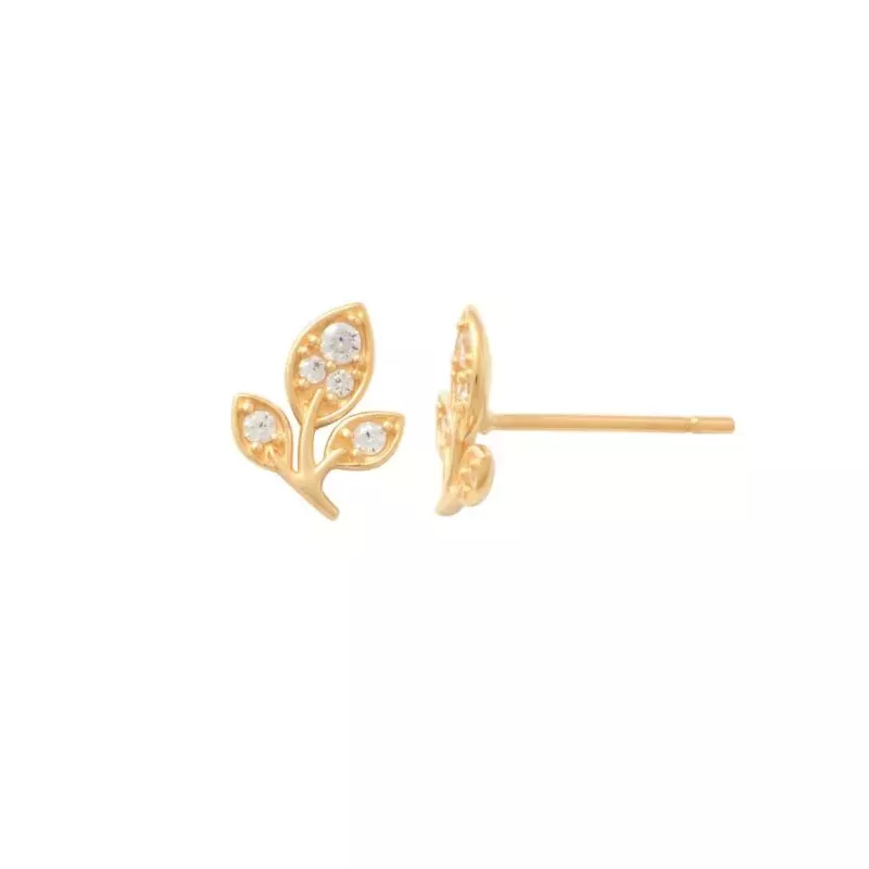 Goldene Ohrringe JE23293-CZ