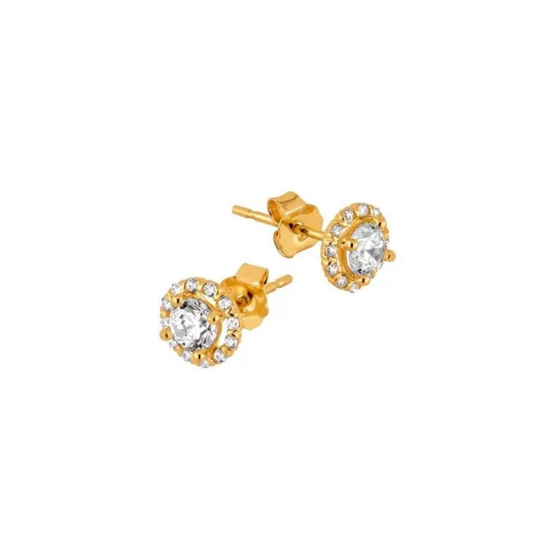 Goldohrringe JE24076-CZ