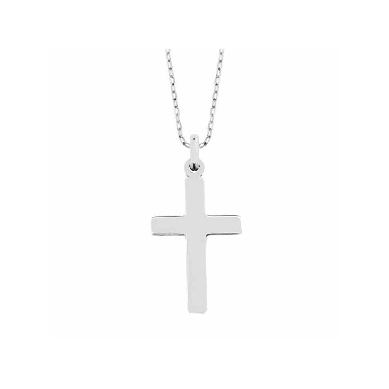 Silber Kreuz Halskette JN1-251273-1