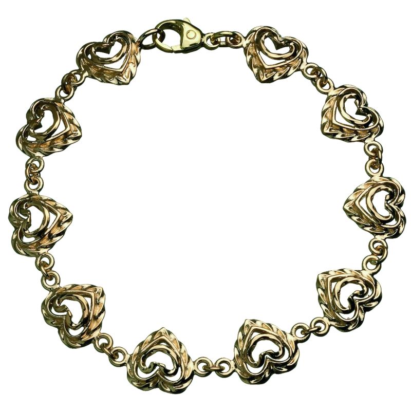 Kalevala Talon sydän -rannekoru 14K 156500010-1